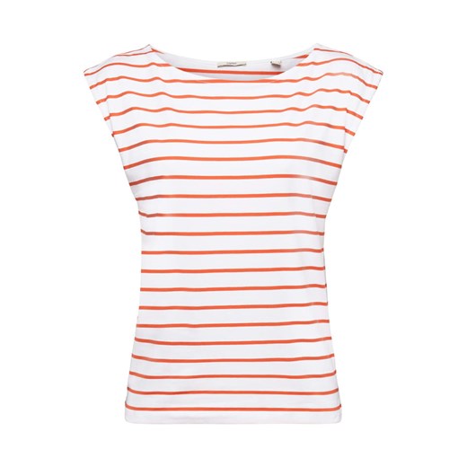 ESPRIT Koszulka w kolorze pomarańczowo-białym ze sklepu Limango Polska w kategorii Bluzki damskie - zdjęcie 163727063