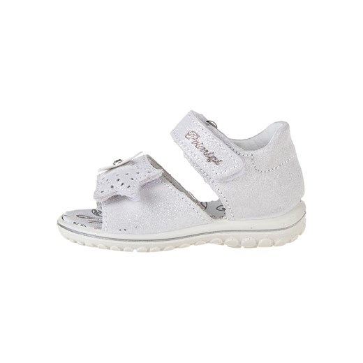 Primigi Skórzane sandały w kolorze białym ze sklepu Limango Polska w kategorii Sandały dziecięce - zdjęcie 163729294