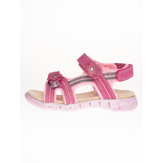 Ciao Skórzane sandały w kolorze różowym ze sklepu Limango Polska w kategorii Sandały dziecięce - zdjęcie 163729962