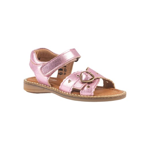 Rap Skórzane sandały w kolorze różowym ze sklepu Limango Polska w kategorii Sandały dziecięce - zdjęcie 163734862