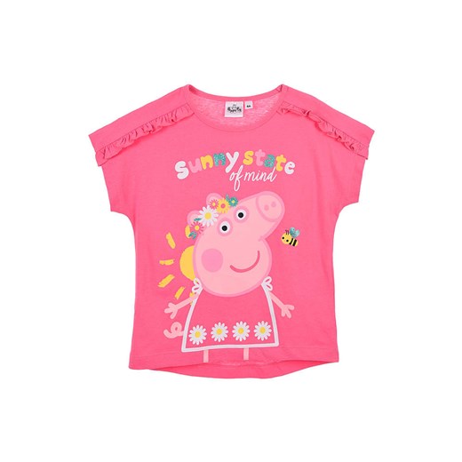 Peppa Pig Koszulka &quot;Świnka Peppa&quot; w kolorze różowym ze sklepu Limango Polska w kategorii Bluzki dziewczęce - zdjęcie 163740211