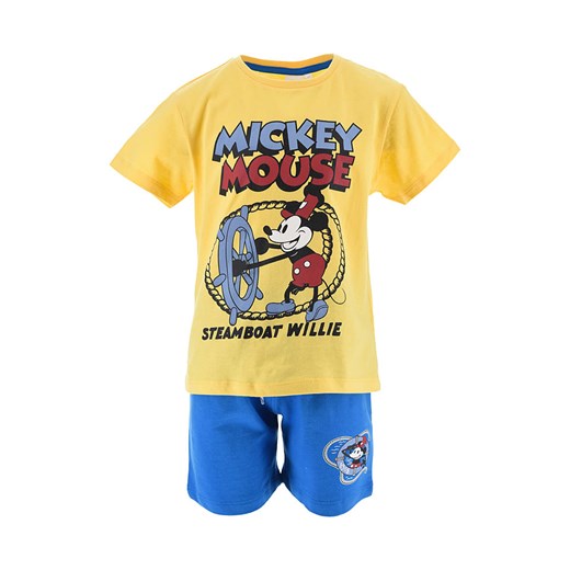 MICKEY 2-częściowy zestaw &quot;Mickey&quot; w kolorze żółto-niebieskim Mickey 128 okazyjna cena Limango Polska