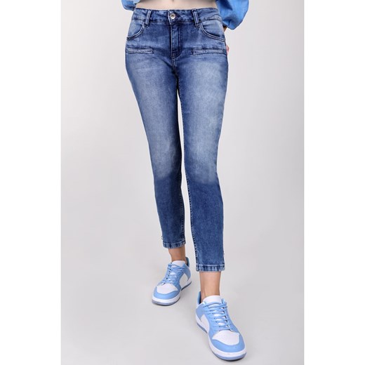 Blue Fire Dżinsy - Skinny fit - w kolorze niebieskim ze sklepu Limango Polska w kategorii Jeansy damskie - zdjęcie 163741923