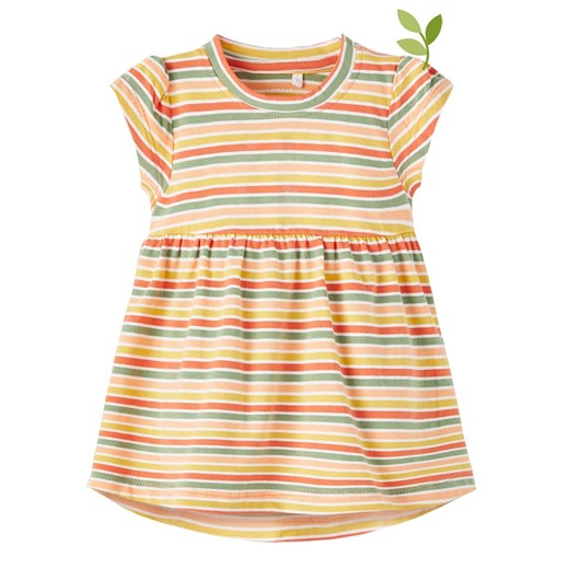 name it Tunika &quot;Fahra&quot; w kolorze pomarańczowym ze wzorem ze sklepu Limango Polska w kategorii Sukienki niemowlęce - zdjęcie 163742770