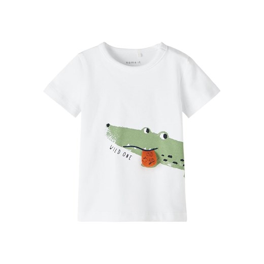 name it Koszulka &quot;Fasio&quot; w kolorze białym ze sklepu Limango Polska w kategorii Koszulki niemowlęce - zdjęcie 163742791