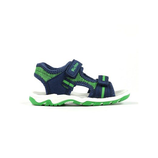 Richter Shoes Sandały w kolorze granatowo-zielonym 35 Limango Polska promocja