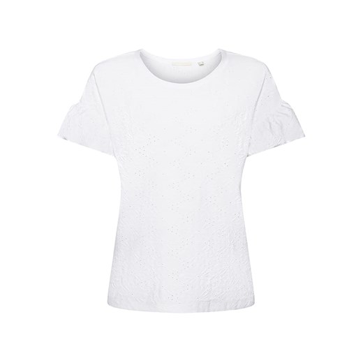 ESPRIT Koszulka w kolorze białym ze sklepu Limango Polska w kategorii Bluzki damskie - zdjęcie 163743163