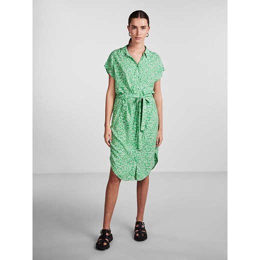 Pieces Sukienka w kolorze zielonym ze sklepu Limango Polska w kategorii Sukienki - zdjęcie 163743682