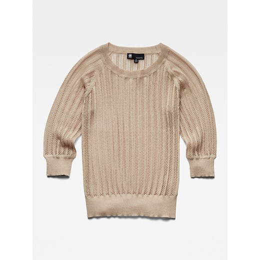 G-Star Sweter w kolorze beżowym ze sklepu Limango Polska w kategorii Swetry damskie - zdjęcie 163743940