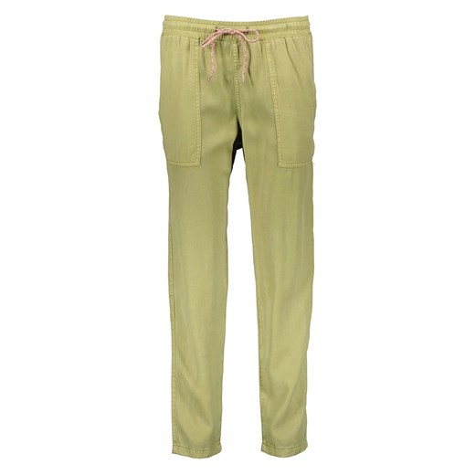 ESPRIT Spodnie w kolorze zielonym ze sklepu Limango Polska w kategorii Spodnie damskie - zdjęcie 163744431