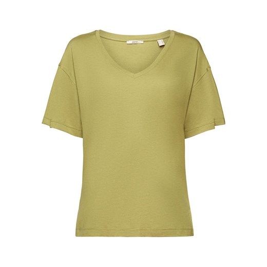 ESPRIT Koszulka w kolorze oliwkowym Esprit XS promocyjna cena Limango Polska