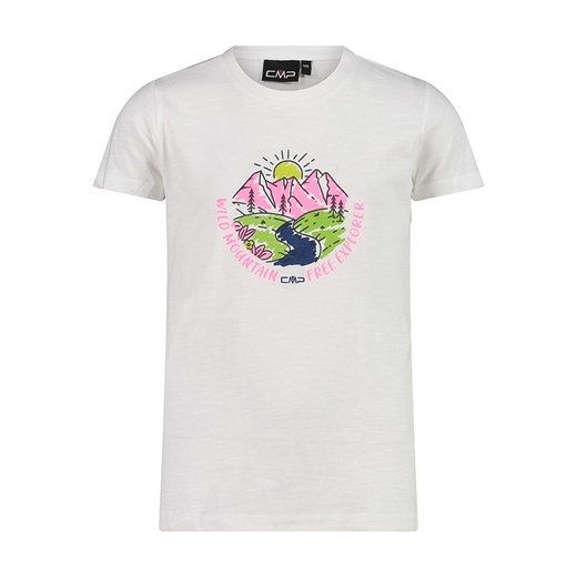 CMP Koszulka w kolorze białym ze sklepu Limango Polska w kategorii Bluzki dziewczęce - zdjęcie 163750884