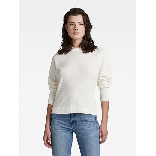 G-Star Koszulka w kolorze białym ze sklepu Limango Polska w kategorii Bluzki damskie - zdjęcie 163753471