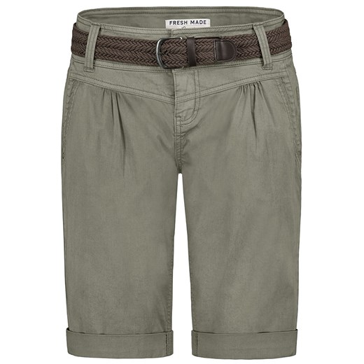 Fresh Made Bermudy w kolorze khaki ze sklepu Limango Polska w kategorii Szorty - zdjęcie 163753860