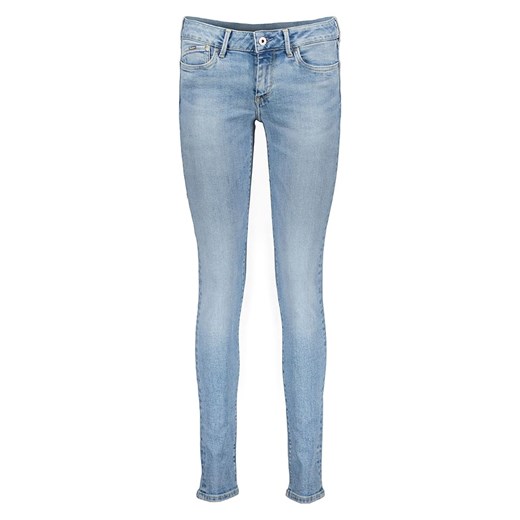 Pepe Jeans Dżinsy - Skinny fit - w kolorze błękitnym Pepe Jeans W26/L30 wyprzedaż Limango Polska