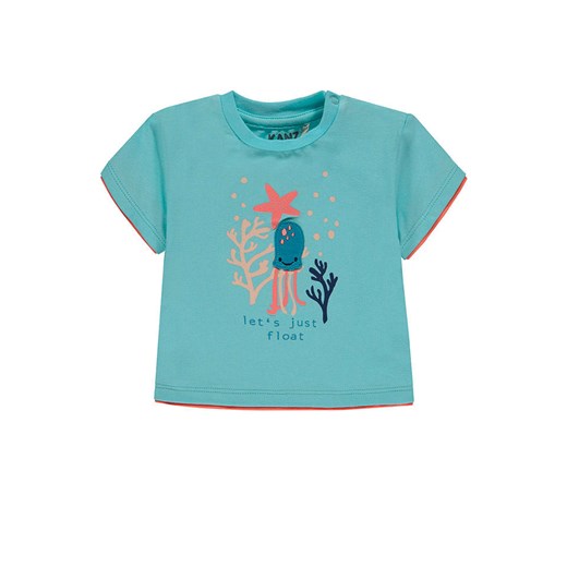 Kanz Koszulka w kolorze turkusowym ze sklepu Limango Polska w kategorii Koszulki niemowlęce - zdjęcie 163758064