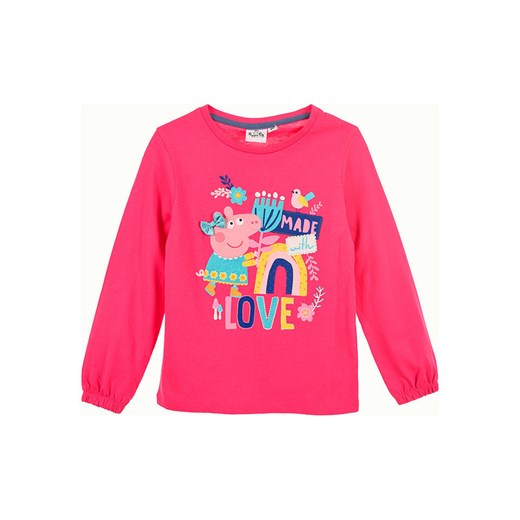 Peppa Pig Koszulka w kolorze różowym ze sklepu Limango Polska w kategorii Bluzki dziewczęce - zdjęcie 163758794