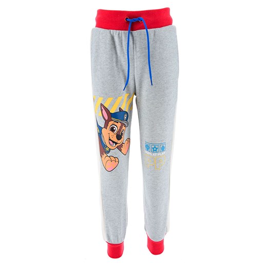 Paw Patrol Spodnie dresowe w kolorze szarym ze wzorem ze sklepu Limango Polska w kategorii Spodnie chłopięce - zdjęcie 163758841