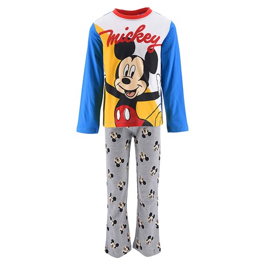 Disney Mickey Mouse Piżama w kolorze szaro-niebieskim ze wzorem ze sklepu Limango Polska w kategorii Piżamy dziecięce - zdjęcie 163758973