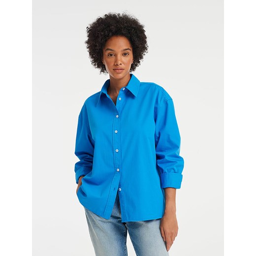 OPUS Koszula &quot;Fiandra&quot; w kolorze niebieskim ze sklepu Limango Polska w kategorii Koszule damskie - zdjęcie 163760882