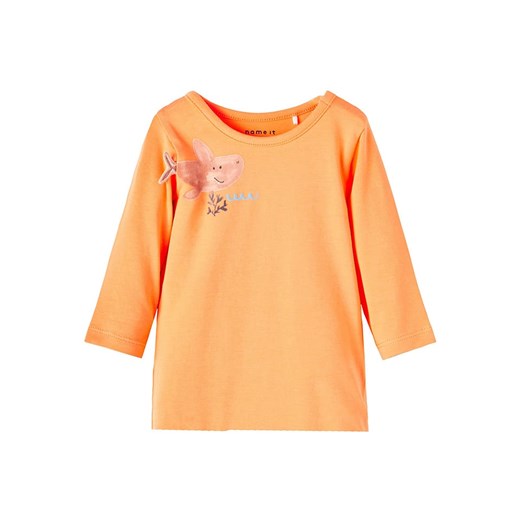 name it Koszulka &quot;Hush&quot; w kolorze pomarańczowym ze sklepu Limango Polska w kategorii Kaftaniki i bluzki - zdjęcie 163763720