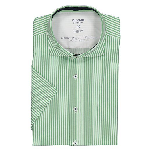 OLYMP Koszula &quot;Level 5&quot; - Body fit - w kolorze zielonym ze sklepu Limango Polska w kategorii Koszule męskie - zdjęcie 163764101