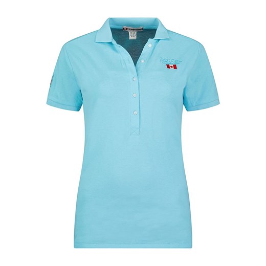 Canadian Peak Koszulka polo &quot;Kellyeak&quot; w kolorze błękitnym ze sklepu Limango Polska w kategorii Bluzki damskie - zdjęcie 163766183