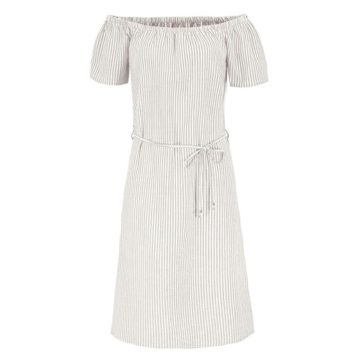 Stitch &amp; Soul Sukienka w kolorze beżowo-białym ze sklepu Limango Polska w kategorii Sukienki - zdjęcie 163767094