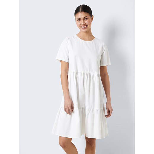 Noisy may Sukienka w kolorze białym ze sklepu Limango Polska w kategorii Sukienki - zdjęcie 163768901