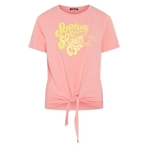 Chiemsee Koszulka w kolorze brzoskwiniowym ze sklepu Limango Polska w kategorii Bluzki damskie - zdjęcie 163775133