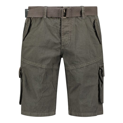 Geographical Norway Bojówki &quot;Pouvoir&quot; w kolorze antracytowym ze sklepu Limango Polska w kategorii Spodenki męskie - zdjęcie 163776923