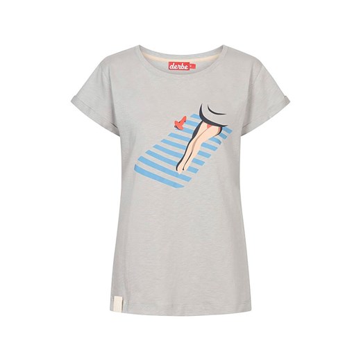 Derbe Koszulka w kolorze jasnoszarym ze sklepu Limango Polska w kategorii Bluzki damskie - zdjęcie 163777180