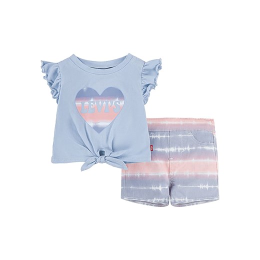 Levi&apos;s Kids 2-częściowy zestaw w kolorze błękitno-jasnoróżowym ze sklepu Limango Polska w kategorii Komplety niemowlęce - zdjęcie 163778521