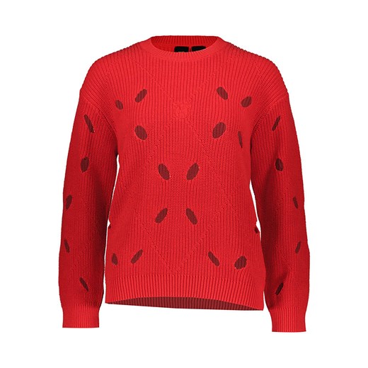 Pinko Sweter w kolorze czerwonym ze sklepu Limango Polska w kategorii Swetry damskie - zdjęcie 163780712