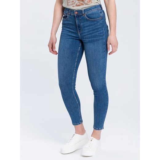 Cross Jeans Dżinsy - Skinny fit - w kolorze niebieskim ze sklepu Limango Polska w kategorii Jeansy damskie - zdjęcie 163781171