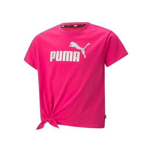 Puma Koszulka &quot;ESS+&quot; w kolorze różowym Puma 110 wyprzedaż Limango Polska