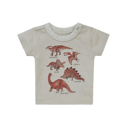 Noppies Koszulka &quot;Momence&quot; w kolorze szaro-czerwonym ze sklepu Limango Polska w kategorii Koszulki niemowlęce - zdjęcie 163781874