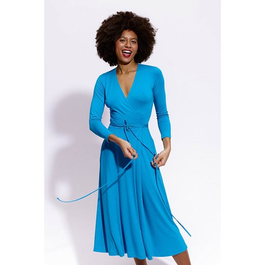 Risk made in warsaw Sukienka w kolorze niebieskim ze sklepu Limango Polska w kategorii Sukienki - zdjęcie 163784390