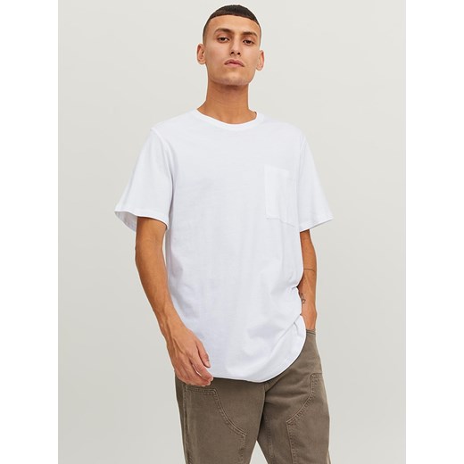 Jack &amp; Jones Koszulka &quot;Enoa&quot; w kolorze białym ze sklepu Limango Polska w kategorii T-shirty męskie - zdjęcie 163785413