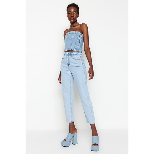 trendyol Dżinsy - Regular fit - w kolorze błękitnym Trendyol 40 okazja Limango Polska