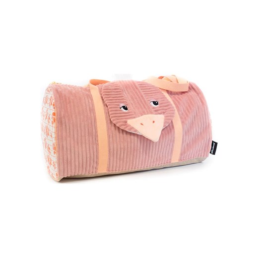 Les Déglingos Torba podróżna &quot;Pomelos the ostrich&quot; w kolorze różowym - 48 x 25 x 25 cm ze sklepu Limango Polska w kategorii Torby i walizki dziecięce - zdjęcie 163787600