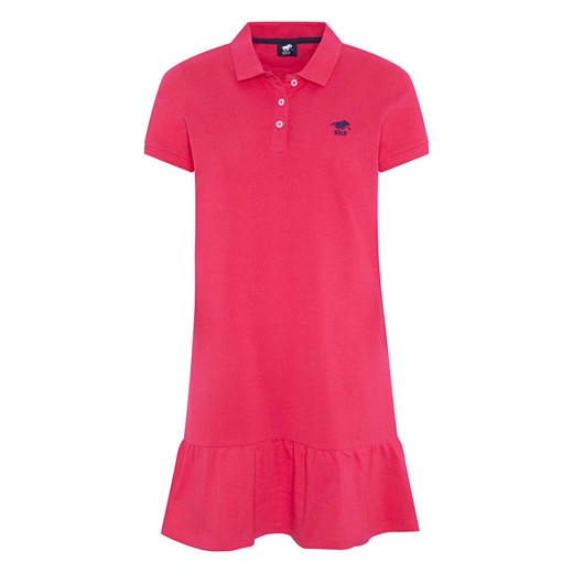 Polo Sylt Sukienka polo w kolorze różowym Polo Sylt XS wyprzedaż Limango Polska