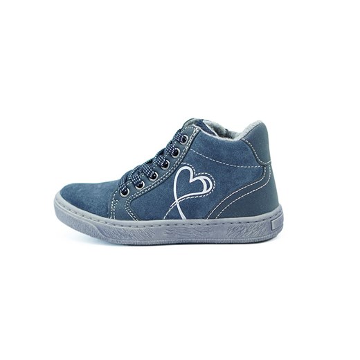 Ciao Skórzane sneakersy w kolorze niebieskim ze sklepu Limango Polska w kategorii Trampki dziecięce - zdjęcie 163789040