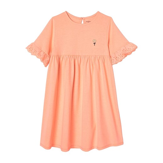 vertbaudet Sukienka w kolorze pomarańczowym ze sklepu Limango Polska w kategorii Sukienki dziewczęce - zdjęcie 163789251