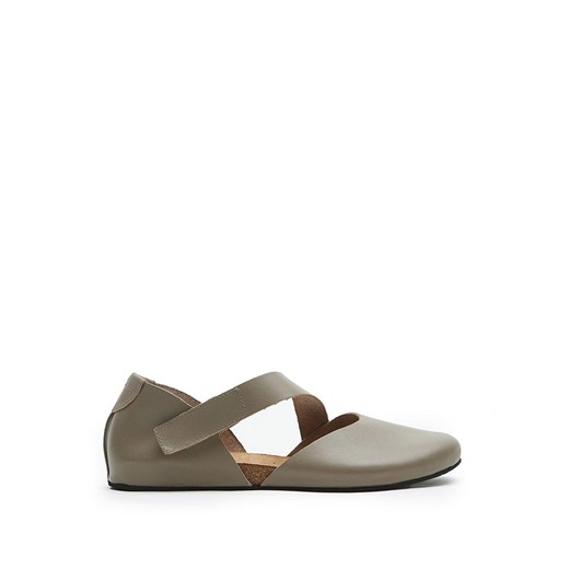 Comfortfusse Skórzane baleriny w kolorze taupe Comfortfusse 39 okazyjna cena Limango Polska