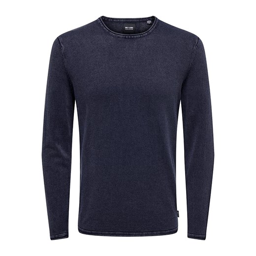 ONLY &amp; SONS Sweter &quot;Garson&quot; w kolorze granatowym ze sklepu Limango Polska w kategorii Swetry męskie - zdjęcie 163793214