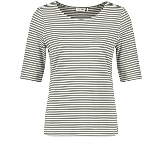 Gerry Weber Koszulka w kolorze ciemnozielono-białym ze sklepu Limango Polska w kategorii Bluzki damskie - zdjęcie 163793624