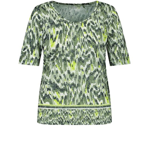 Gerry Weber Koszulka w kolorze zielonym ze sklepu Limango Polska w kategorii Bluzki damskie - zdjęcie 163793653