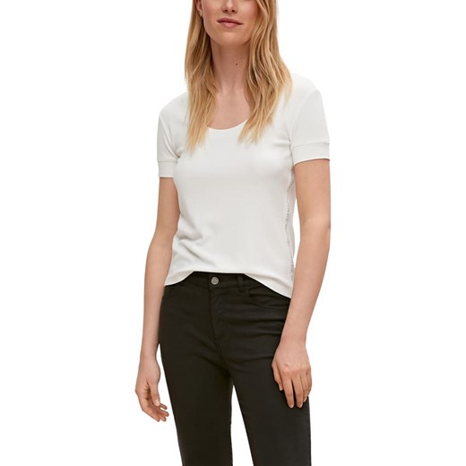 comma Koszulka w kolorze białym ze sklepu Limango Polska w kategorii Bluzki damskie - zdjęcie 163796272