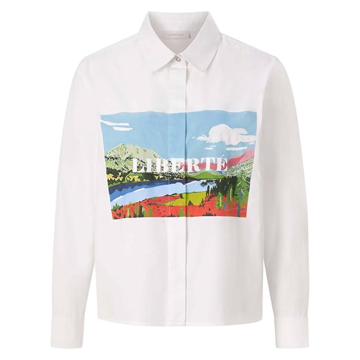 Rich &amp; Royal Bluzka w kolorze białym ze sklepu Limango Polska w kategorii Koszule damskie - zdjęcie 163796650